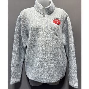 Wisconsin Badgers Women's L 1/4 Zip Pullover Fleece Knights Apparel
